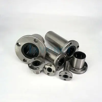 

LMF6LUU-LMF60LUU Long Circle Flange Linear Bearing Ball Bushing Motion CNC ABEC1