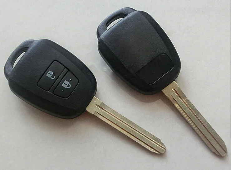 Дистанционный ключ для автомобиля FOB Toyota Camry 2012 2 кнопки Замена заготовок чехол Uncut