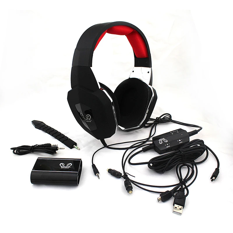gaming headset with optical input