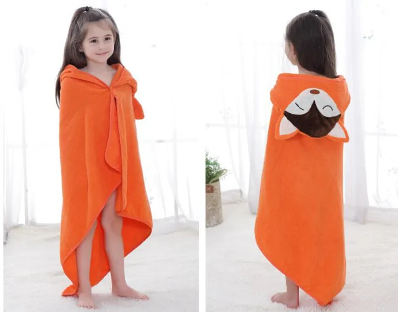 COOTELILI Animal Sleepwear Robes Cartoon Hoodies Pyjama Baby Sleep Cotton Pijamas Infantil Bath Robe Kids Baby Girls Clothes (4)
