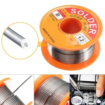 

63/37 50g 1.2mm 1.5mm 2.0mm Tin Lead Welding Wire Core Solder Wire with 2% Flux and Rosin for Electric Soldering Iron