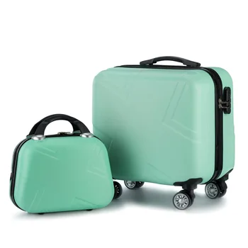 

Travel suitcase set Rolling Luggage set Spinner trolley case 18" boarding wheel Woman Cosmetic case carry-on laptop travel bags