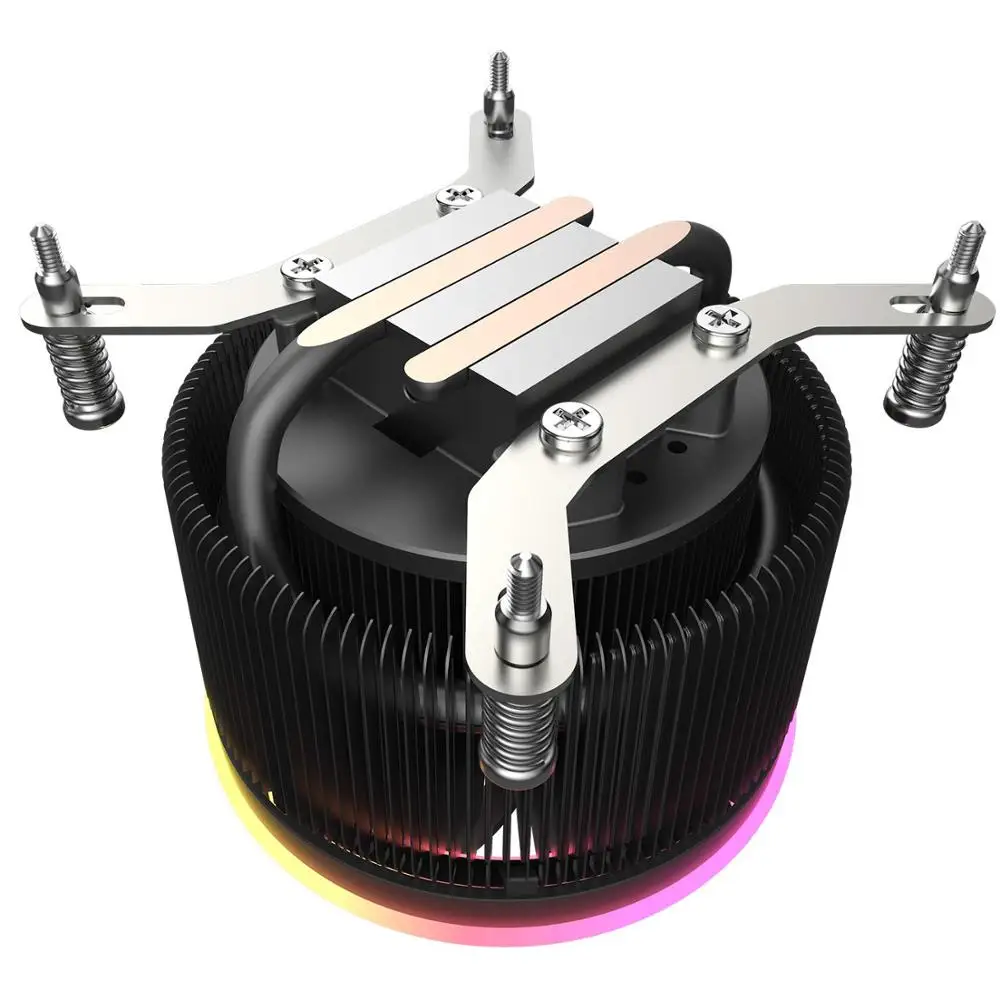  DarkFlash Schatten Pro Kühler Kühler PWM CPU Kühlung 4pin RGB Kühler Lüfter Motherboard Sync für In