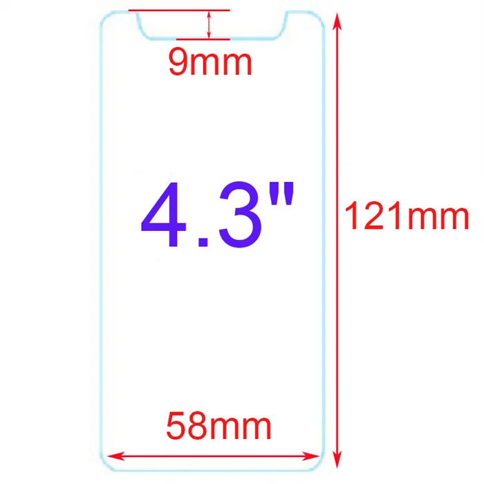 Универсальное закаленное Стекло для Vertex 4,3 4,5 4,7 5,0 5,3 5,5 дюймовый телефонный корпус Экран Защитная пленка для Vertex Impress Орел Лев 3g 4G
