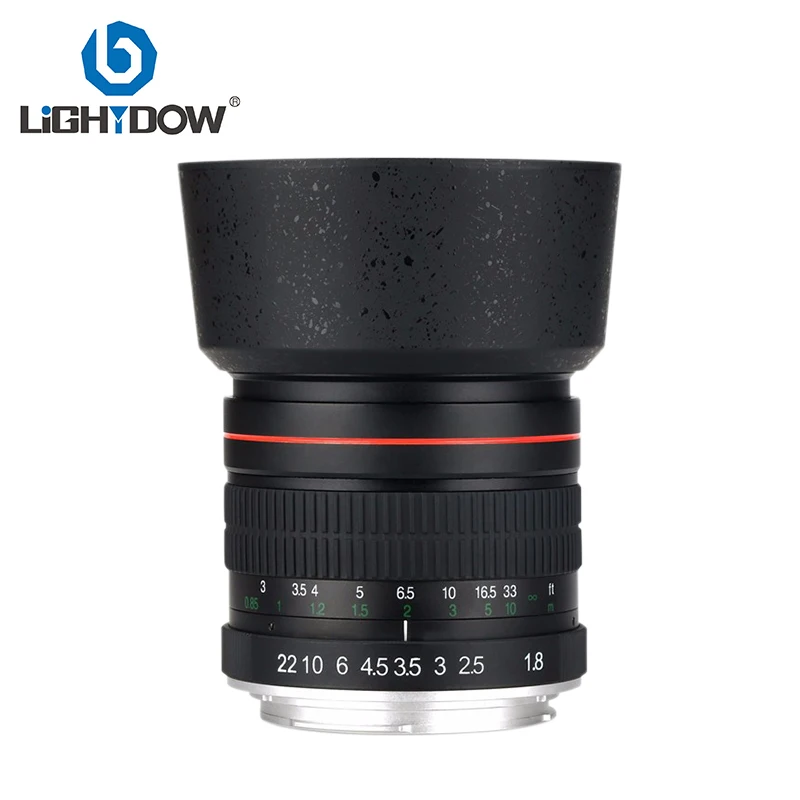 

Lightdow 85mm F1.8-F22 Manual Focus Portrait Lens Camera Lens for Canon EOS 550D 600D 700D 5D 6D 7D 60D DSLR Cameras