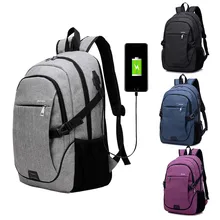 Lammei, модный мужской рюкзак для ноутбука, Usb зарядка, рюкзаки для компьютера, повседневные стильные сумки, большой мужской бизнес рюкзак для путешествий