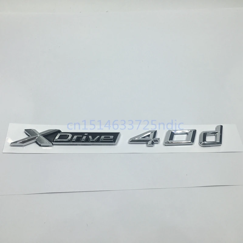 Автомобильная отделка стикер для BMW X1 X3 X4 X5 серии Xdrive 20d 25d 30d 35d 40d 45d 48d эмблема