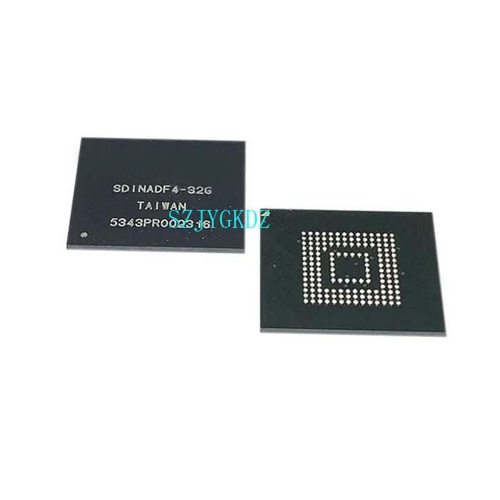 

Sdinadf4 Flash Card 32G-Byte 3.3V Embedded Drive Bga - Tray Alt Sdinadf4-32G-H Ic Chip Sdinadf4-32G-H