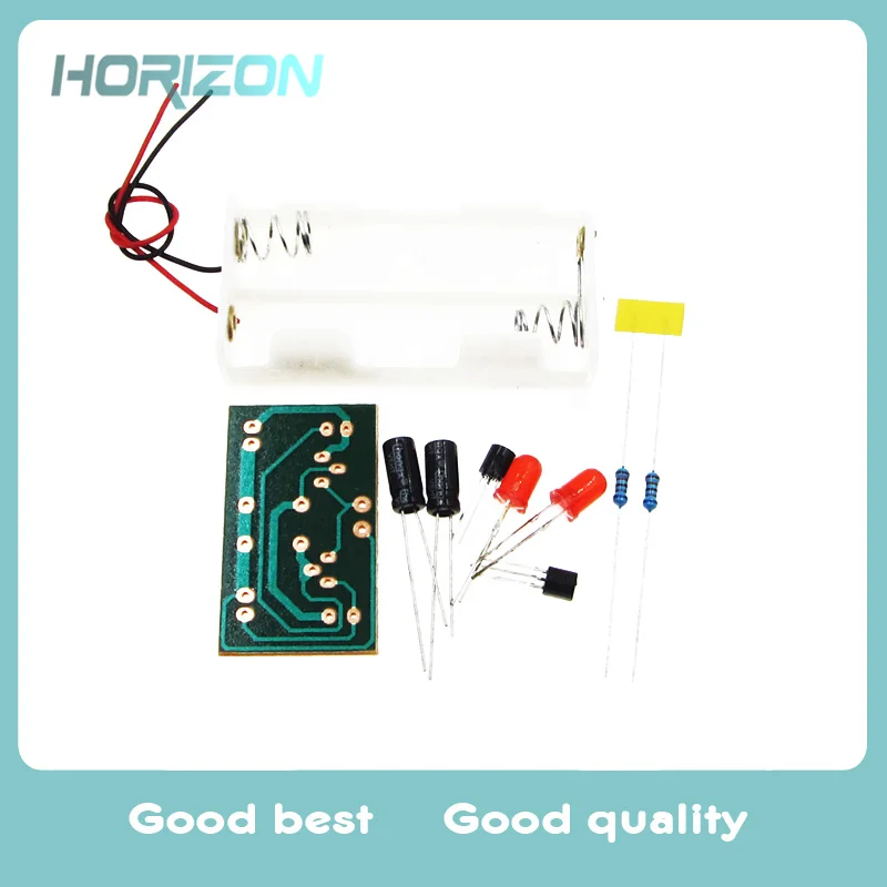 DIY Kit Flash Circuit Multivibrator Suite Electronic Teaching Parts | Электроника
