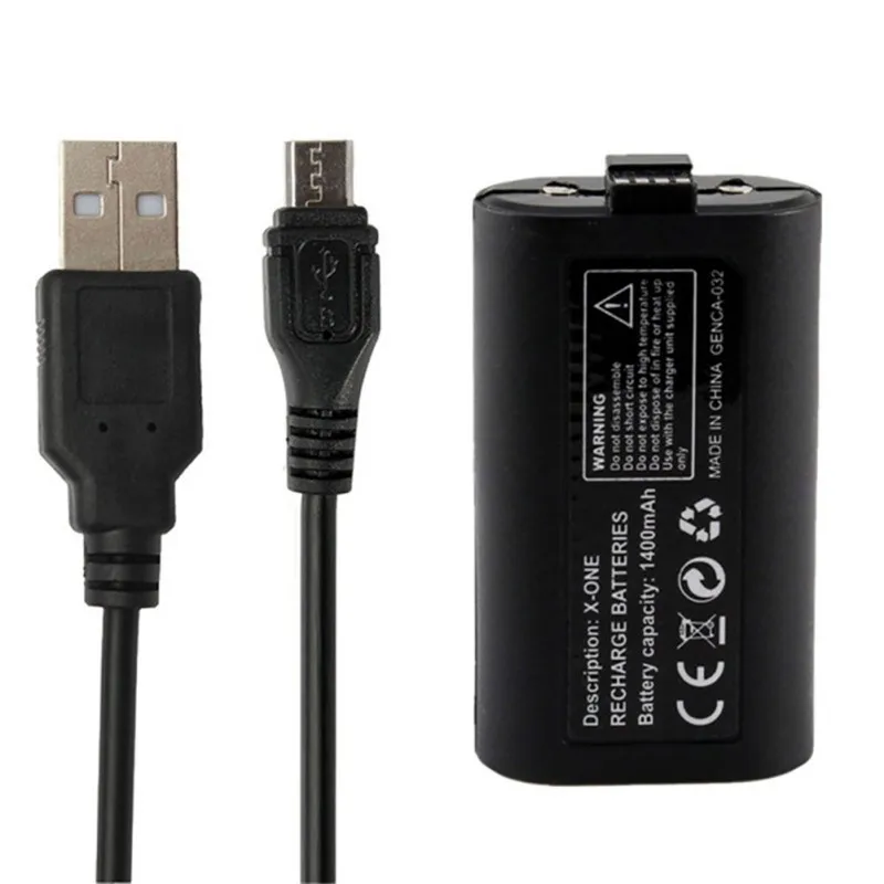 

Kit Play and Charge Rechargeable Battery Kit Pack For XBOX ONE Controller