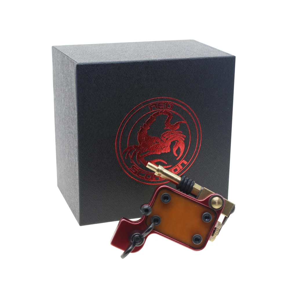 Rotary Tattoo Machine Japanese Motor Aluminium Alloy Frame(red)