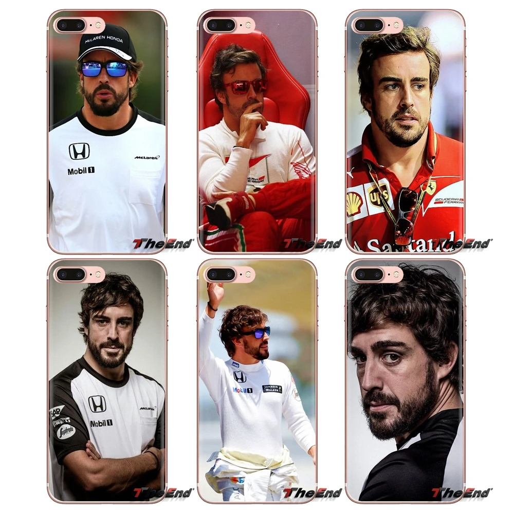 Автомобильный драйвер fernando alonso Spain star для Samsung Galaxy A3 A5 A7 A9 A8 Star A6 Plus 2018 2015 2016 2017