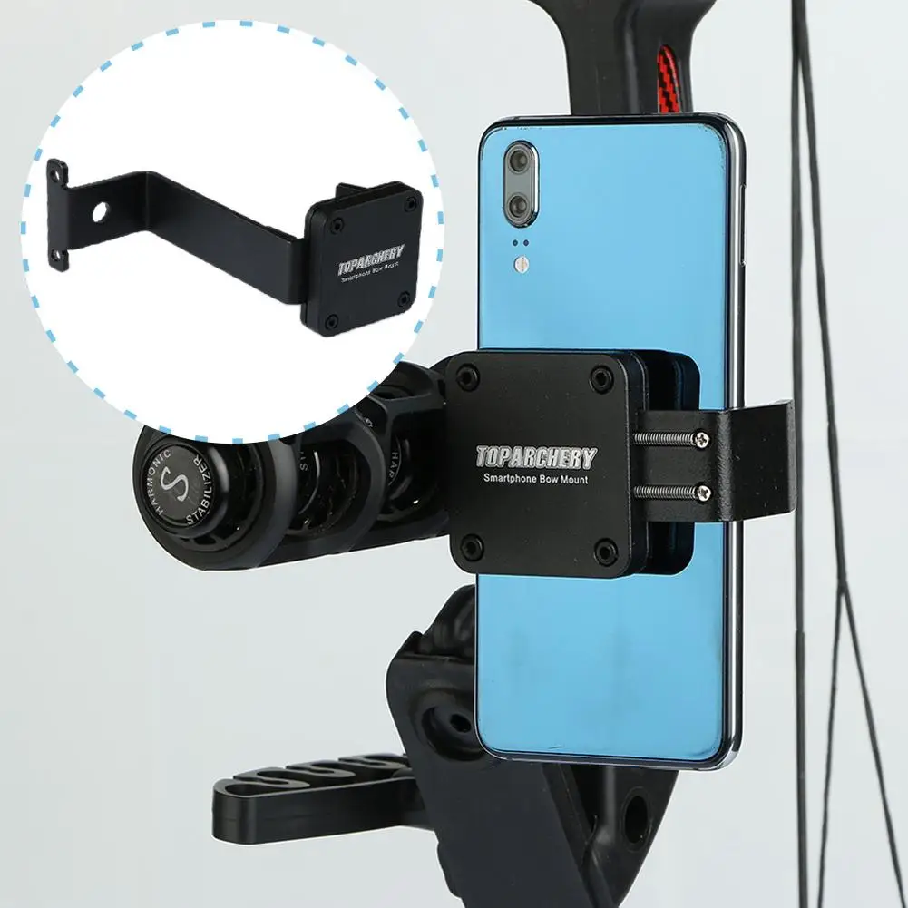 Открытый Смартфон лук Крепление мобильного телефона держатель камеры зажим стрельба из лука аксессуар