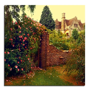 

Provence town 50x50 Wholesale DIY Diamond Painting Home Decoration Rhinestone Wall Stickers Embroidery Needlework