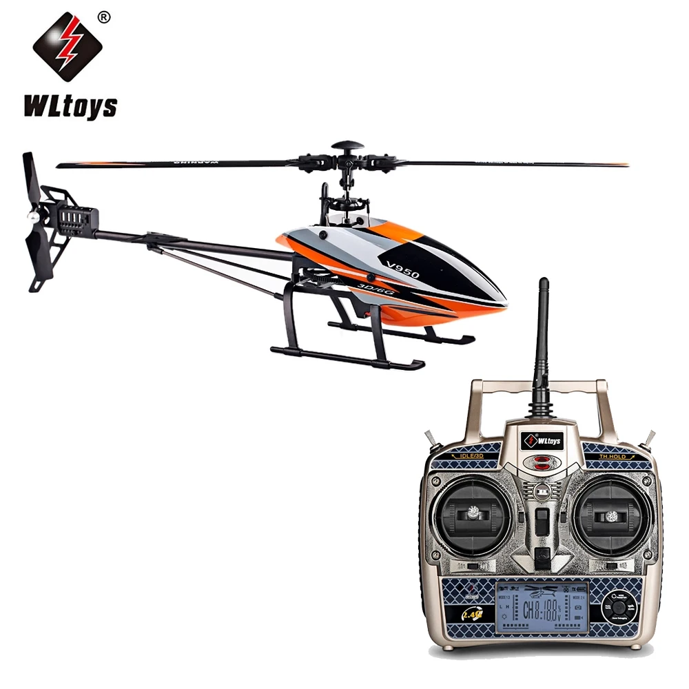 WLtoys V950 Big Helicopter 2.4G 6CH 3D6G System Brushless Flybarless RC Helicopter RTF Remote Control Toys WLtoys V950 Big Helicopter 2.4G 6CH 3D6G System Brushless Flybarless RC Helicopter RTF Remote Control Toys