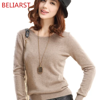 New Fashion Round Neck Pullover Sweater Knitting/Cashmere Sweater/Coat Slim/Base Shirt Multicolor Available Genuine Goods