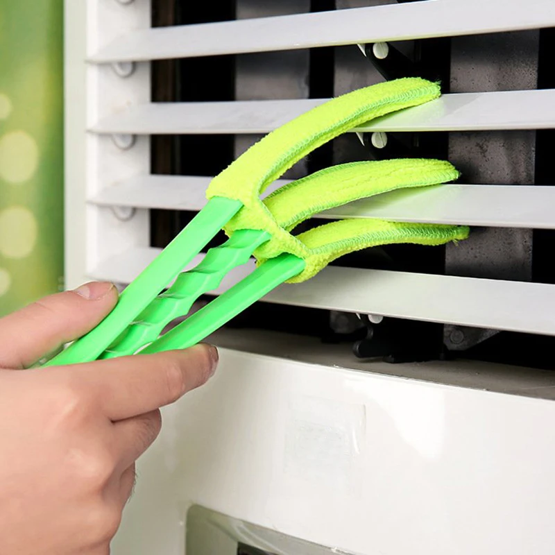 2016 New 3 blades Window Blinds Brushes Air Conditioning Cleaner