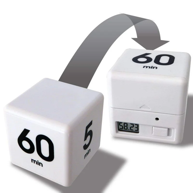 Minuteur Cube Cuisine Yoga Cuisine Cube 5//15//30//60 Minutes R/éveil Rappel de sieste