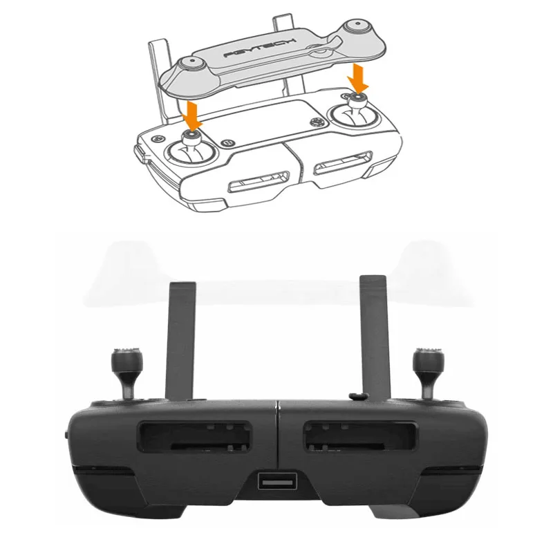 3setslot Camera Lens Glare Hood Cover + Remote Control Protection Board + Landing Gear For DJI Mavic Pro Drone Gimbal Accessories  1 (15)