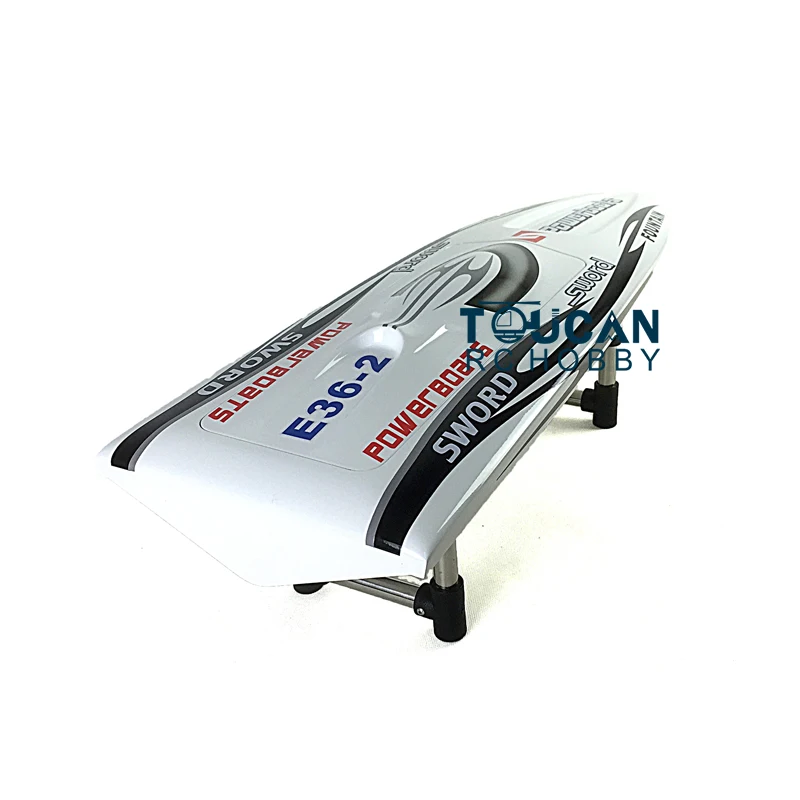 E36 KIT 30" Electric RC boat Well Painted Fiber Glass Monohull Boat Hull only for Advanced Player White TH02646 4