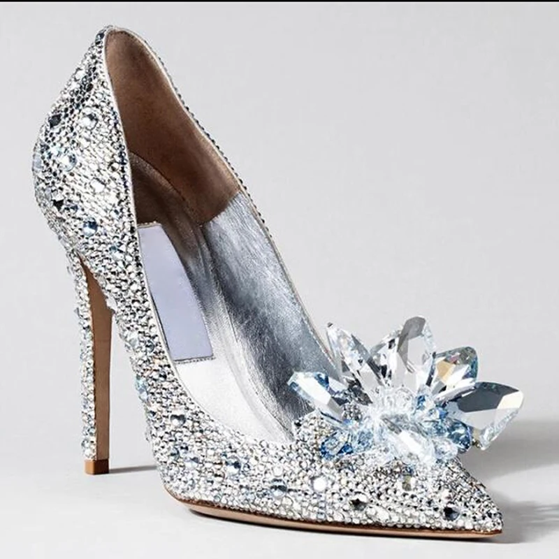 cheap prom shoes silver