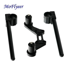 MoFlyeer Мотоцикл с ЧПУ Регулируемая перекладина руля съемная ручка бар система питбайк Байк Мотоцикл Скутер