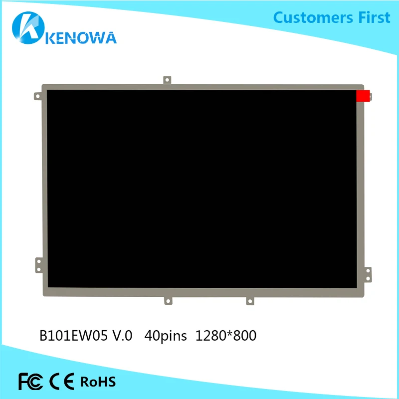 

10.1 Inch B101EW05 V.0 V.1 V0 Fit HSD101PWW1-A00 Rev.2 Rev.1 LP101WX1 SLN1 N2 LCD Dispaly Panel Screen Module
