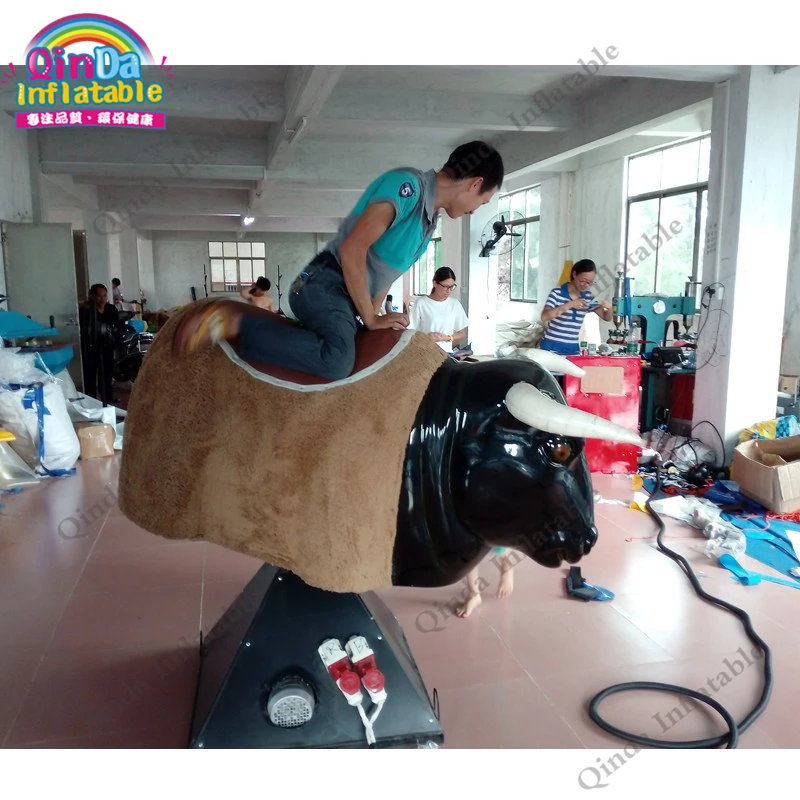 inflatable mechnical bull mat77