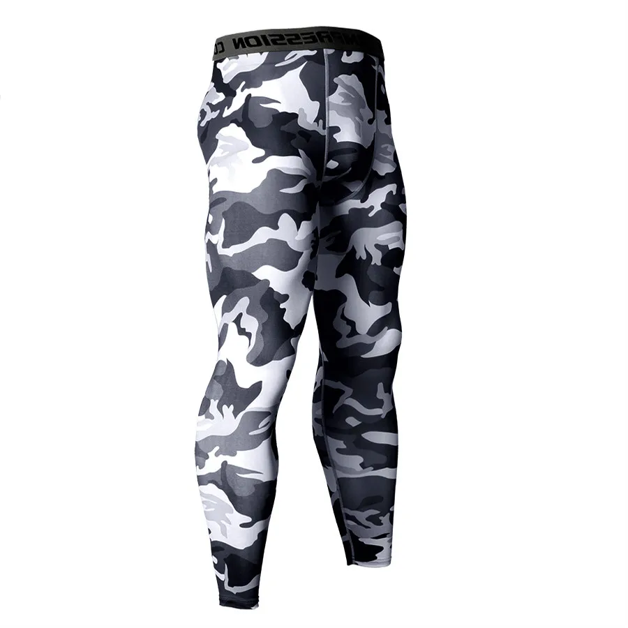 

14 Colors Brand Camo Compression Pants Men Sport Wear Jogging Pants Men Sports Leggings Training Pants Gym Man Running Tights