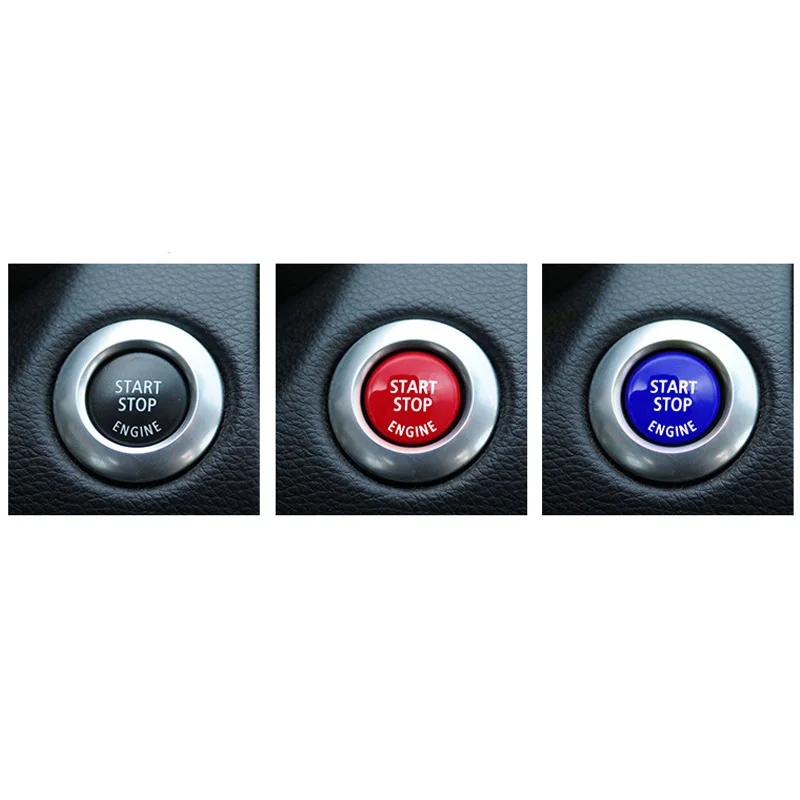 

1PC Car Engine Start Stop Switch Button Replace Cover For BMW 1 series E81 E87 2007 2008 2009 2010 2011