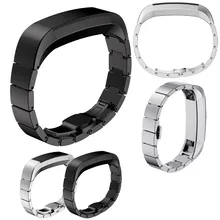 Stainless Steel Watch Bands For Fitbit Alta Smart Watch Accessory Bands High Qulity Luxury Butterfly buckle Wrist Watches Strap