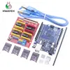 Livraison gratuite CNC bouclier V3 machine de gravure impression 3D + 4 pièces DRV8825 carte d'extension de pilote pour Arduino UNO R3 avec câble USB ► Photo 1/6
