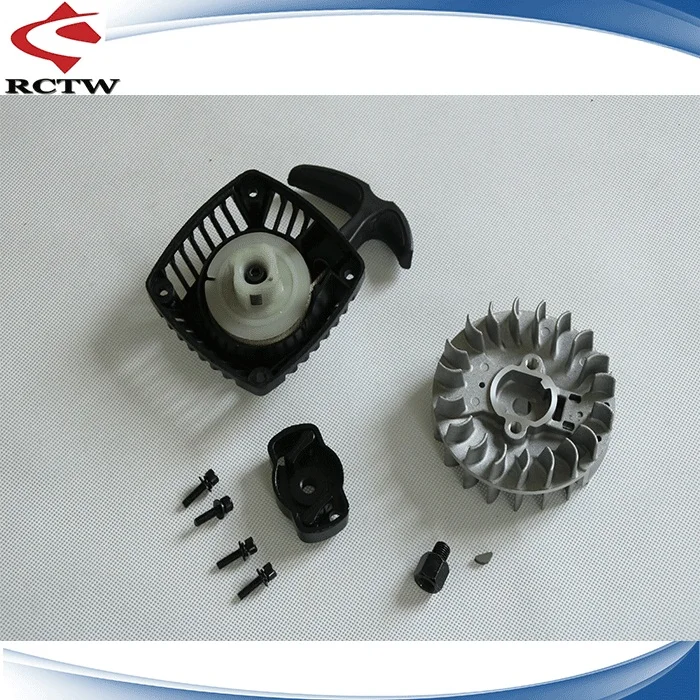 

New product easy start (pull starter and flywheel) for 1/5 hpi rovan km baja engines parts