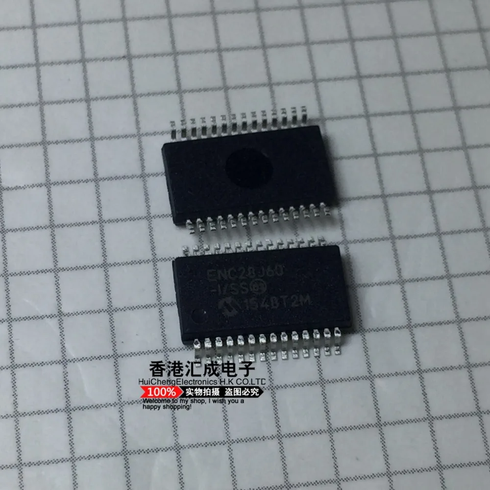 

ENC28J60-I/SS ENC28J60 SSOP28 New Original
