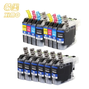 

XIMO 14PACK Ink cartridge LC223 LC221 8BK 2C 2M 2Y for Brother MFC-J5320DW,MFC-J5620DW Printer cartridge etc. free shipping