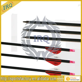 

Archery Carbon Arrow 12 Pcs 31" Archery Arrows with Changeable Arrowheads and Turned Nock for Compound & Recurve Bow
