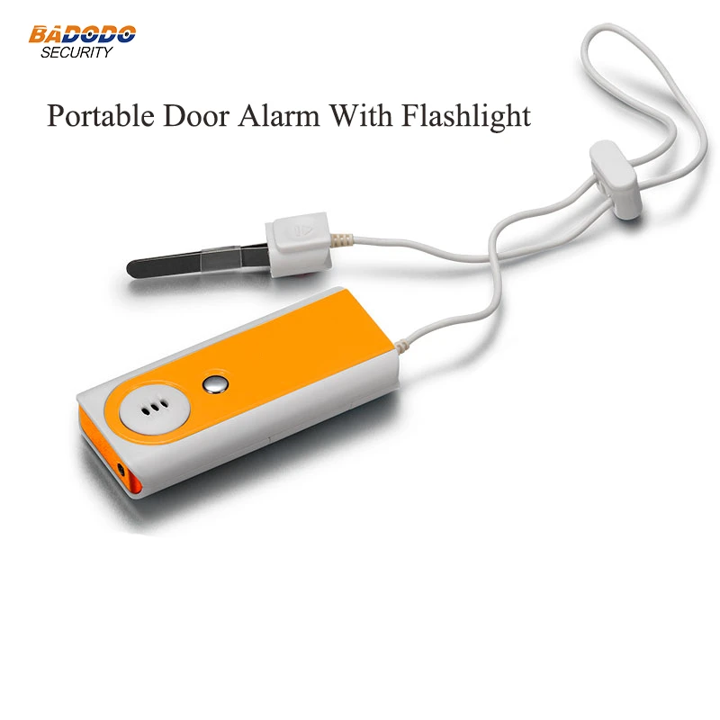 Doberman Se 0203 Door Alarm Sensor Detector Anti Theft With Led Flash Light For Travel Hotel Home Personal Safety Alarm Fashlight Aliexpress