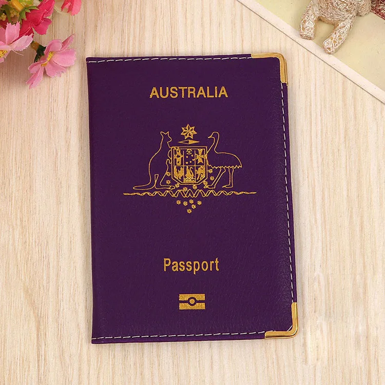 OKOKC Австралия Обложка для паспорта Личи узор из искусственной кожи Обложка для паспорта водонепроницаемый паспорт посылка аксессуары для путешествий