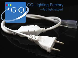 

3014 led power plug for led stringLED strip tape 100V 220V 230V 240v Waterproof good quality