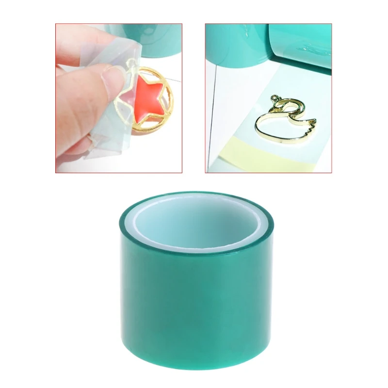 

5m Paper Tape For Metal Frame Bottom Jewelry DIY Pendant UV Resin High Adhesive