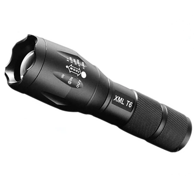 

Xm-t6 LED Flashlight 3800lumen Lampe Torche Zoomable Led TorchLinterna Led Flashlights Hiking Camping For 18650/AAA