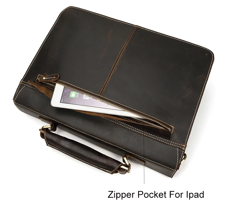 MAHEU, 17 дюймов, мужской портфель для ноутбука, натуральная кожа, сумка для компьютера, мужская сумка через плечо, сумка-мессенджер, большой размер, повседневная рабочая сумка