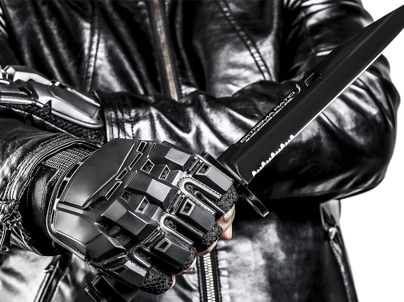 Tactical Gloves Army Military Airsoft Shooting Gloves Men's Combat Paintball Training Climbing Half Finger Gloves Men Outdoor