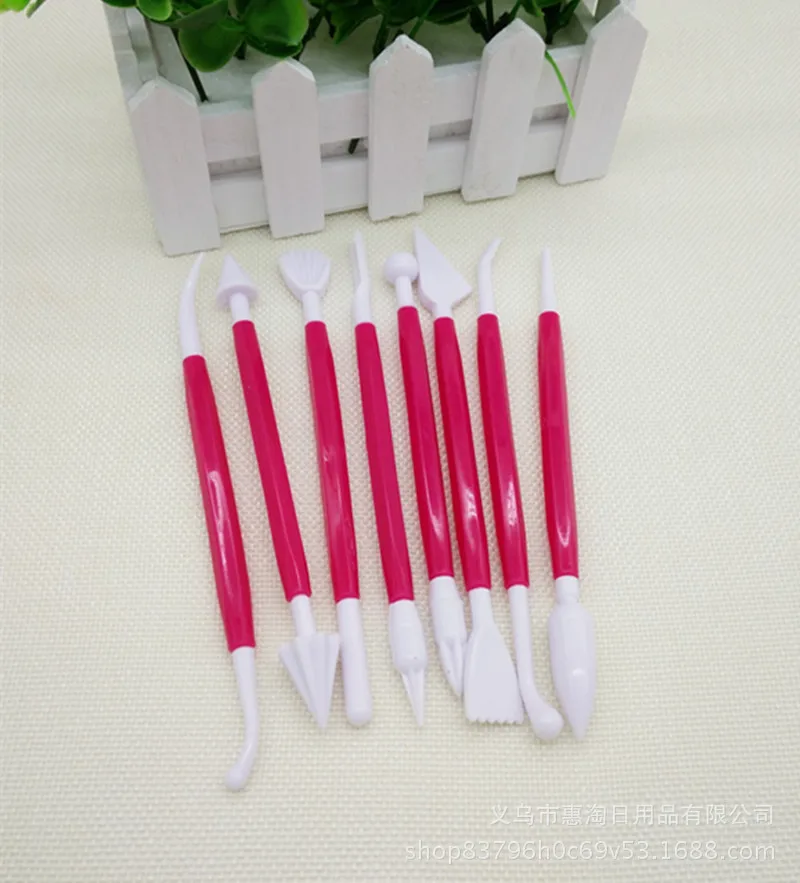 

New8pcs /set Children Favorite Polymer Clay Tools Polyform Sculpey Plastic Tools Set For Shaping Clay Tools Playgough Tools Toys