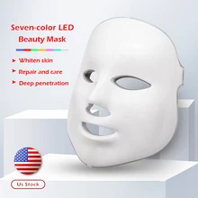 7 colors Led Therapy Mask Light Face Mask Therapy Photon Led Facial Mask Korean Skin Care Led Mask Therapy Beauty Spa