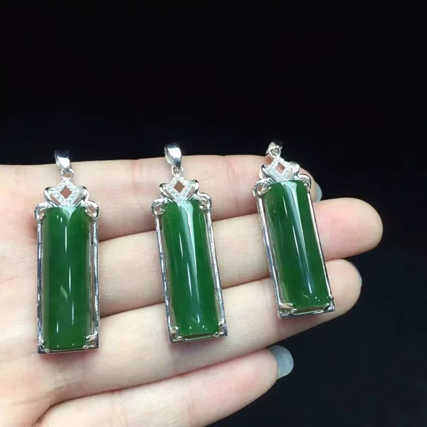 S925 Серебряный инкрустированные и Тянь кулон BIYU 2952