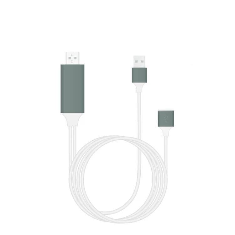HDTV адаптер HDMI Plug & Play av кабель с USB разъемом Мама и папа для Iphone 8 Android Xiaomi|hdmi cable|av