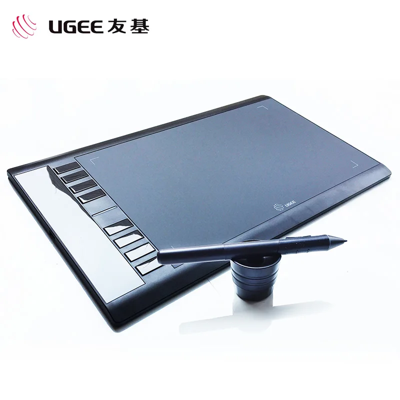 UGEE M708, 8192 уровней, графический планшет для рисования, цифровой планшет, фирменный блокнот, ручка для рисования, для написания, профессиональный дизайн, wacom