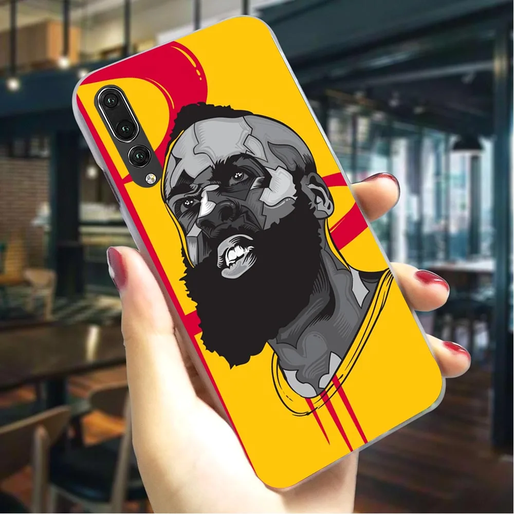 

James Harden Basketball Hard Cover for Huawei Honor 9 Lite Case for 9i 10 Play Note Y6 Y7 Prime 2018 Y9 Noova 3 3i 6 7A X C 8
