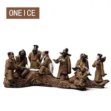 Исинский чай, игровой чай для домашних животных, восемь бесмерных, пересекающих море, украшение, глиняный чай, аксессуары для домашних животных